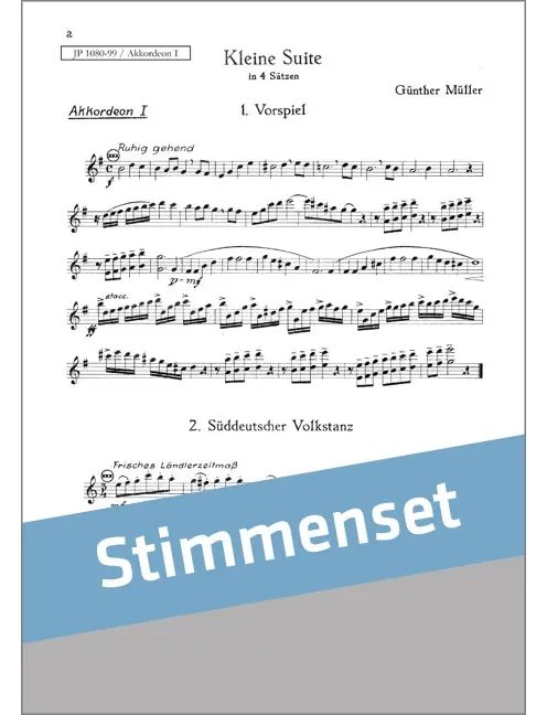 Kleine Suite in 4 Sätzen